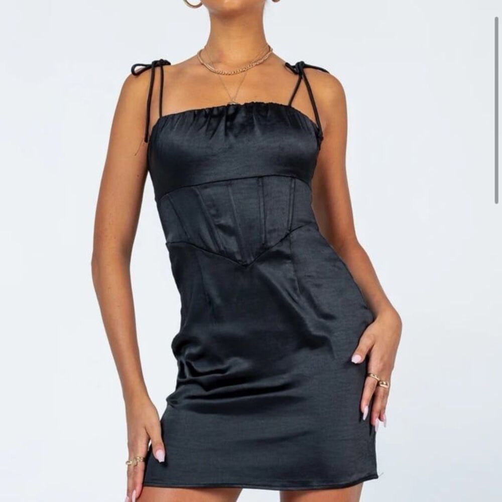 NWT Princess Polly Sarah Corset Mini satin dress